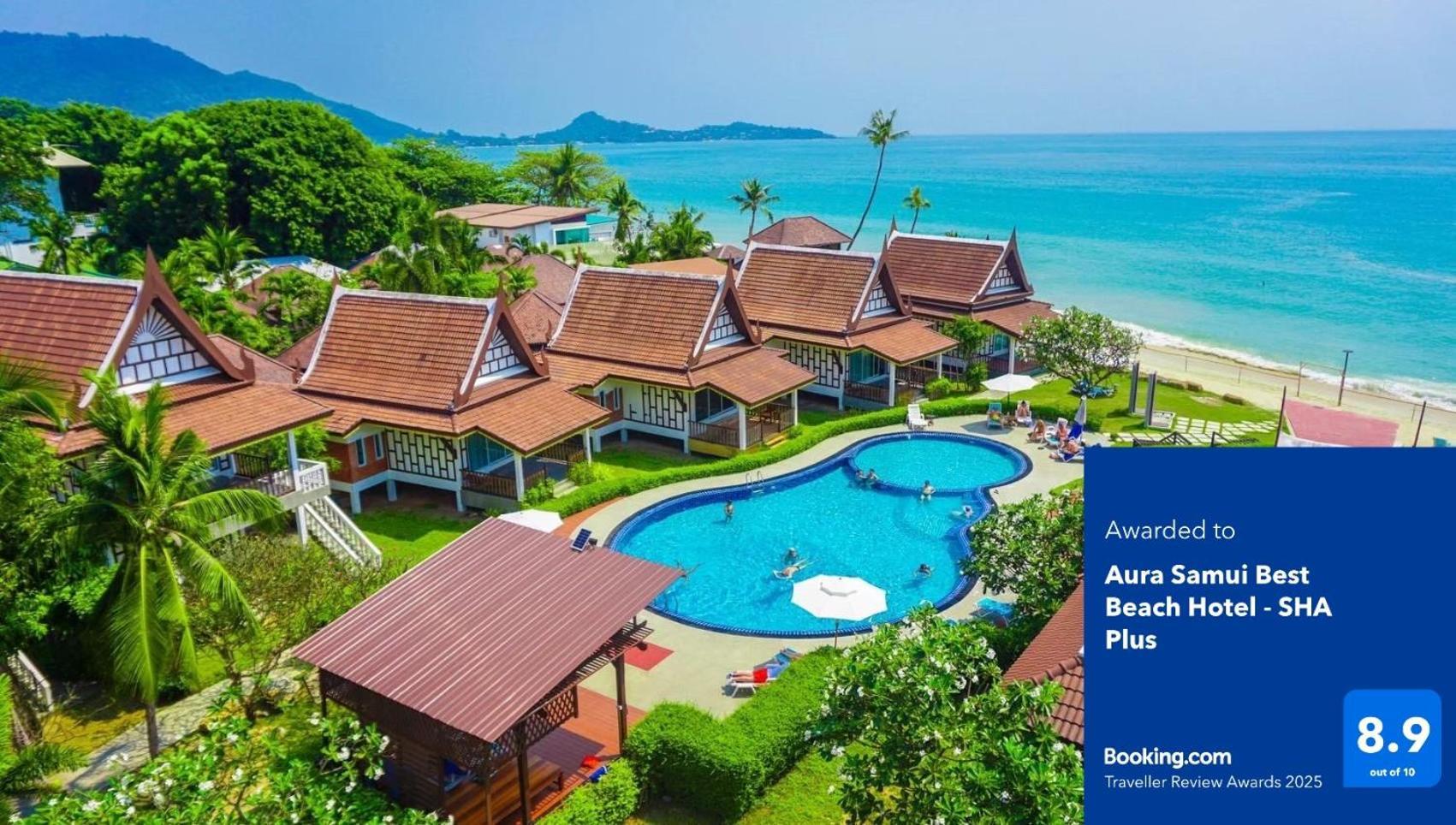 Aura Samui Best Beach Hotel - Sha Plus Lamai Beach  Exterior foto